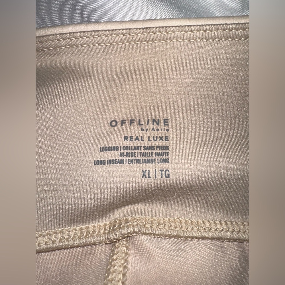 OFFLINE By Aerie Real Luxe Faux Leather Legging - Picture 4 of 6